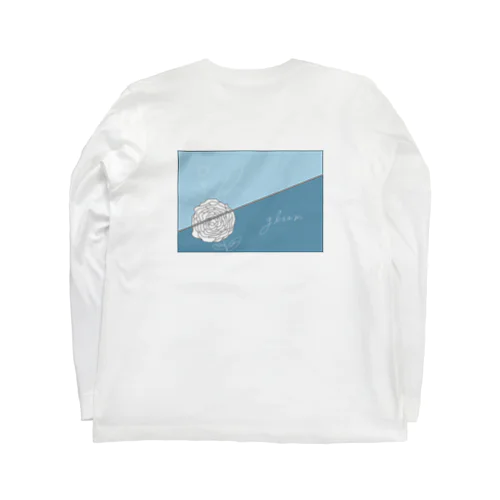 rose-gleam #blue Long Sleeve T-Shirt