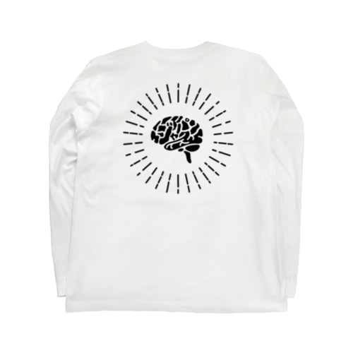ジャパン脳 KURO BACK Long Sleeve T-Shirt