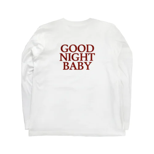 GOOD NIGHT BABY long sleeve tee ロングスリーブTシャツ