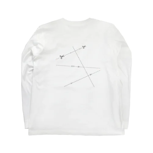 縦横無尽ｷﾘﾄﾘ線 Long Sleeve T-Shirt