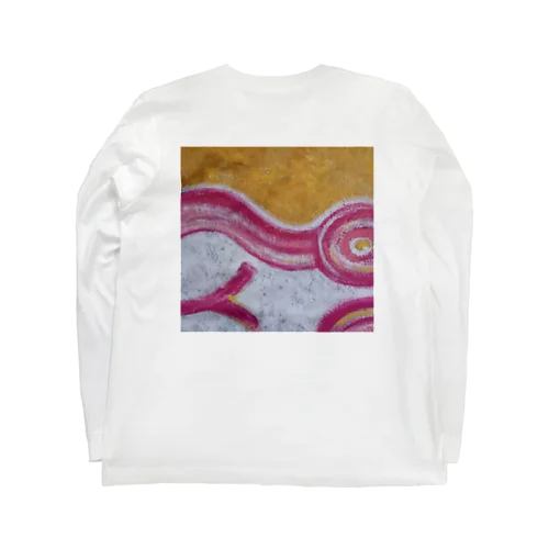 ピンクにゆらゆら Long Sleeve T-Shirt