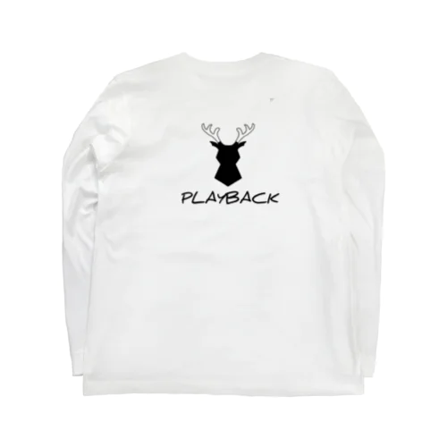 PLAYBACK ロングスリーブTシャツ