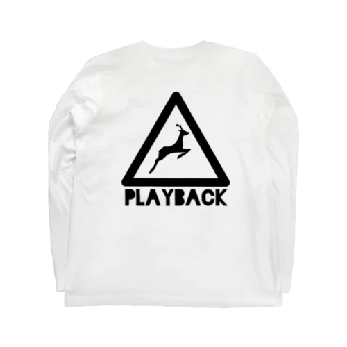 PLAYBACK ロングスリーブTシャツ