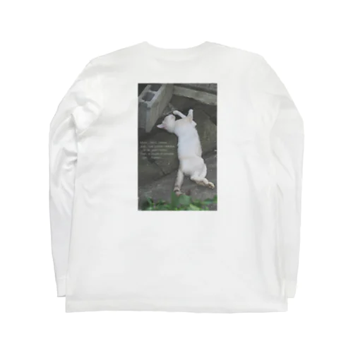 Oversleep cat Long Sleeve T-Shirt