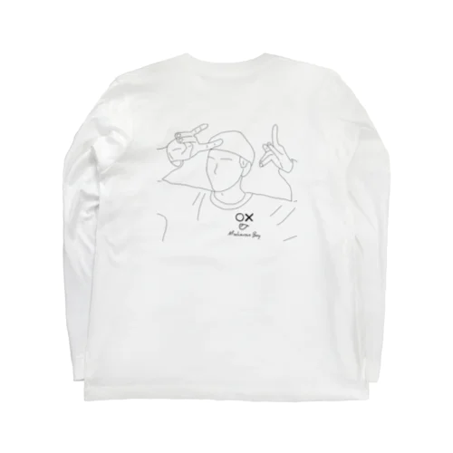 Mischievous Boy  ロングスリーブTシャツ