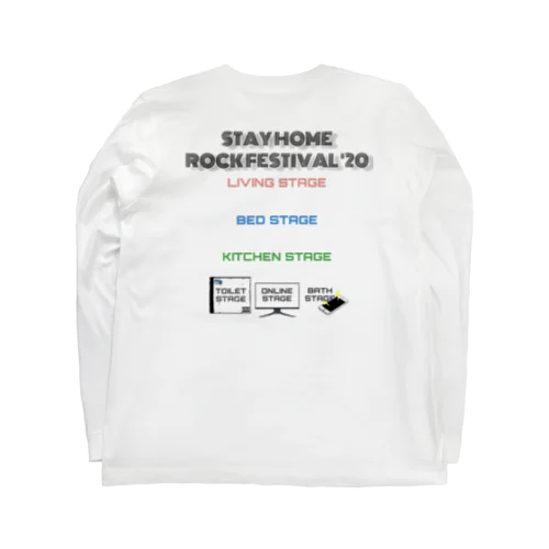 STAY HOME ROCK FESTIVAL Long Sleeve T-Shirt