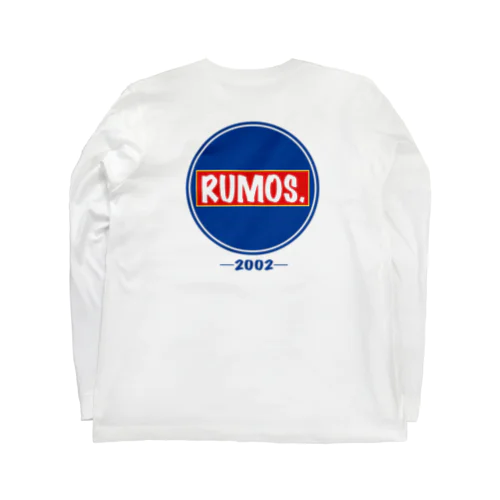 RUMOS.バックプリント Long Sleeve T-Shirt