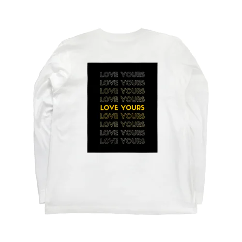 LOVE YOURS ロングスリーブTシャツ