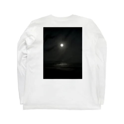 明るさ調節したら太陽が月になった話 롱 슬리브 티셔츠