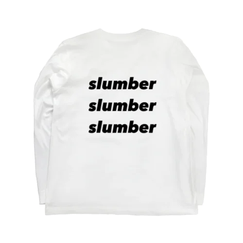 slumber white ロングスリーブTシャツ