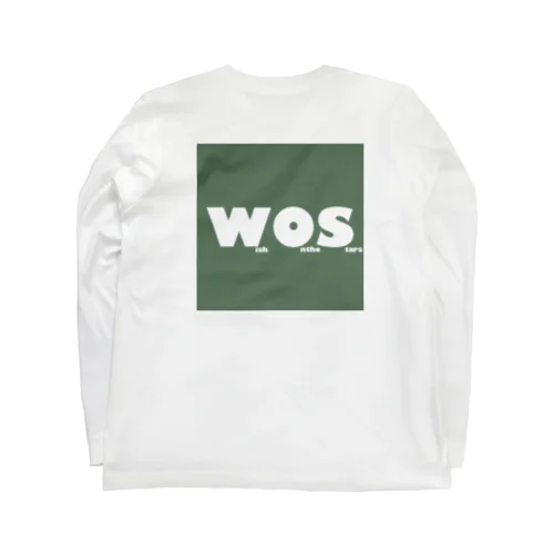 WOS(Wish Onthe Stars) ロゴ ロングスリーブTシャツ