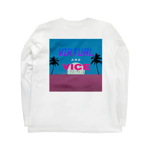 palm tree ロングスリーブTシャツ