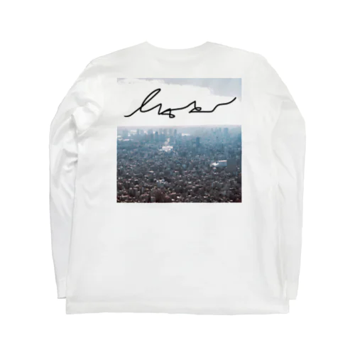 バックプリントTシャツ Long Sleeve T-Shirt