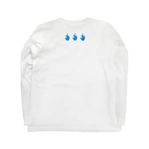 fire(Blue) Long Sleeve T-Shirt