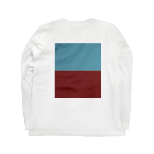 あかとあおのかべ。 Long Sleeve T-Shirt