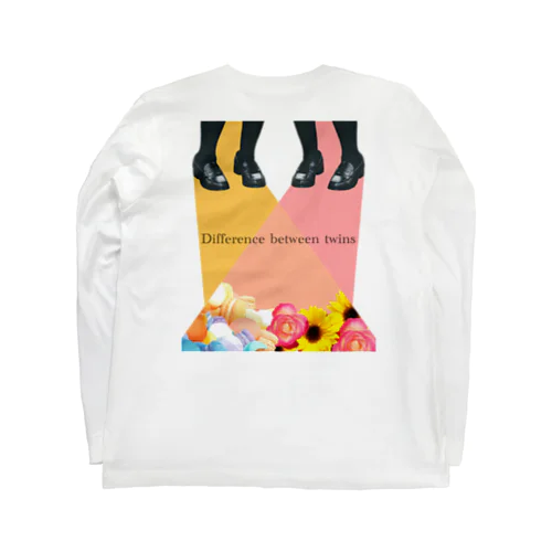 【背面】双子 Long Sleeve T-Shirt