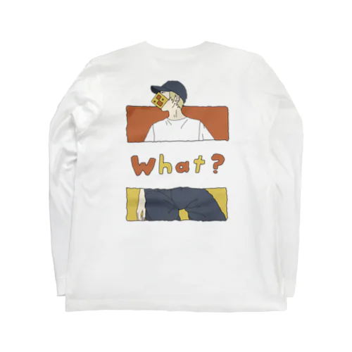 What? ロングスリーブTシャツ