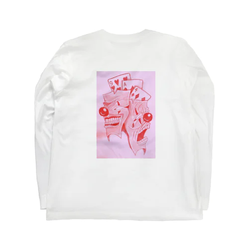 ツーフェイス バックプリント ロンＴ Long Sleeve T-Shirt