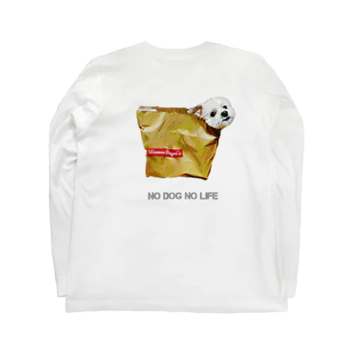 NO DOG NO LIFE ロングスリーブTシャツ