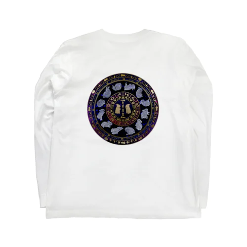 兎星座盤彩色 Long Sleeve T-Shirt