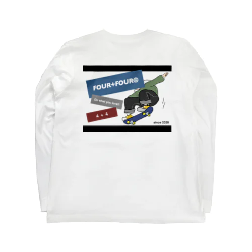 スケートボードデザイン Long Sleeve T-Shirt