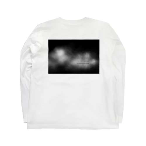 呼吸（モノクロ）フロント Long Sleeve T-Shirt