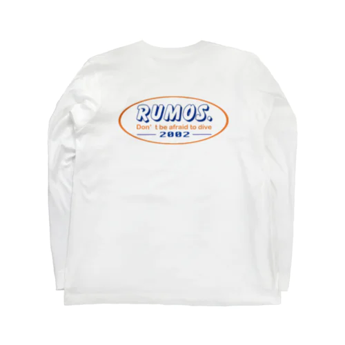 RUMOS.バックプリントロンT ロングスリーブTシャツ