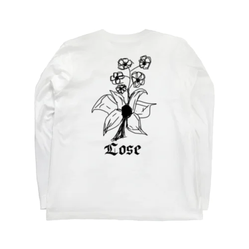 ローズ Long Sleeve T-Shirt