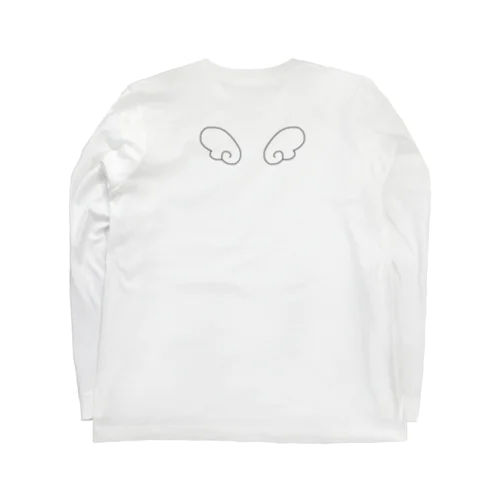 てんしのはね（黒） Long Sleeve T-Shirt