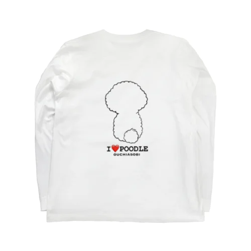 I❤️POODLE ロングスリーブTシャツ