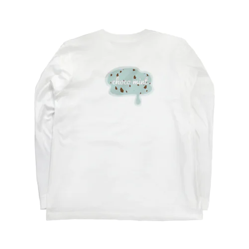 チョコミントアイスクリーム Long Sleeve T-Shirt