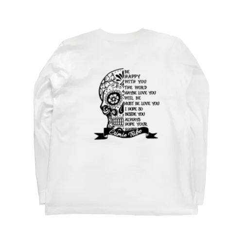 Skullシリーズ【Crimie Tribe】 Long Sleeve T-Shirt