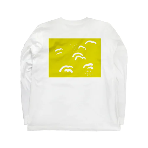 mokumokイエロー Long Sleeve T-Shirt