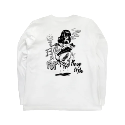 “evil & pop" #2 Long Sleeve T-Shirt