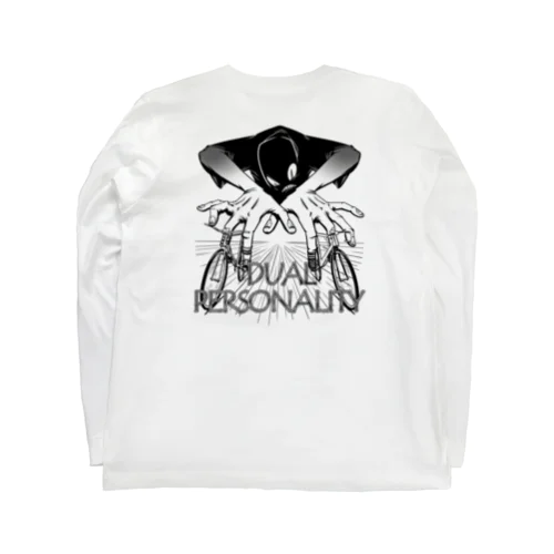 "DUAL PERSONALITY"(B&W) #2 Long Sleeve T-Shirt