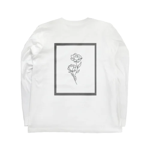 花柄ロングスリーブTシャツ Long Sleeve T-Shirt