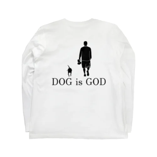 犬は神様 ロングスリーブTシャツ