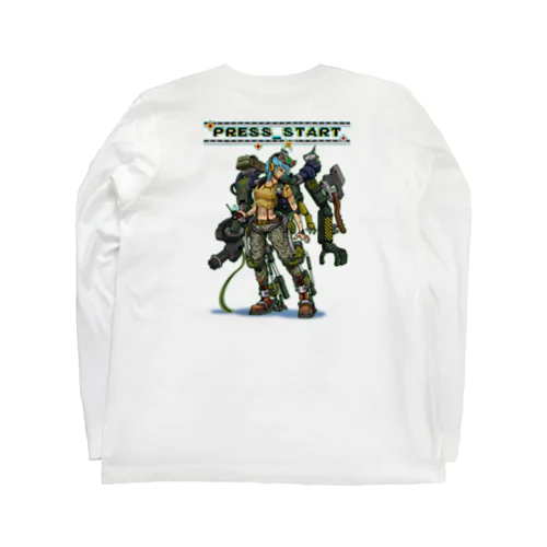 “PRESS START” 1-#2 Long Sleeve T-Shirt