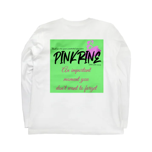 【Pink Rine】オリジナル❣️ Long Sleeve T-Shirt