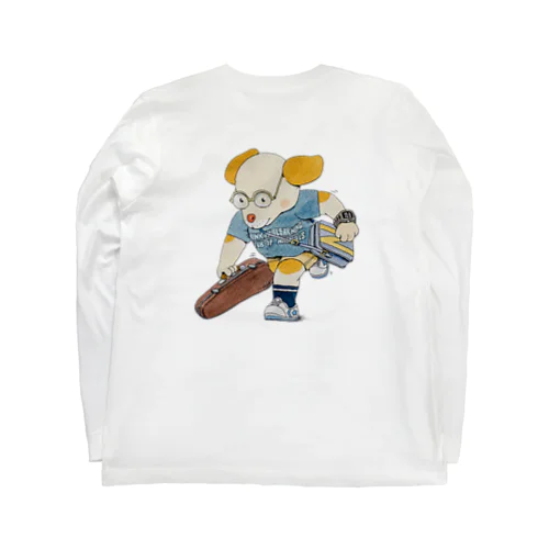 ハードワーカー イヌくん Long Sleeve T-Shirt