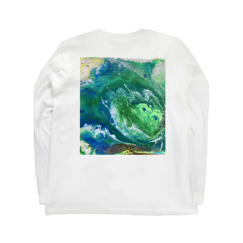 『Green Earth』×『おサカナジョイナス』ロンT Long Sleeve T-Shirt