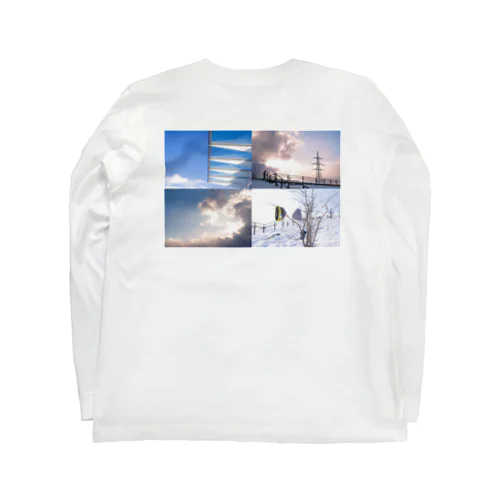 冬の公園 Long Sleeve T-Shirt