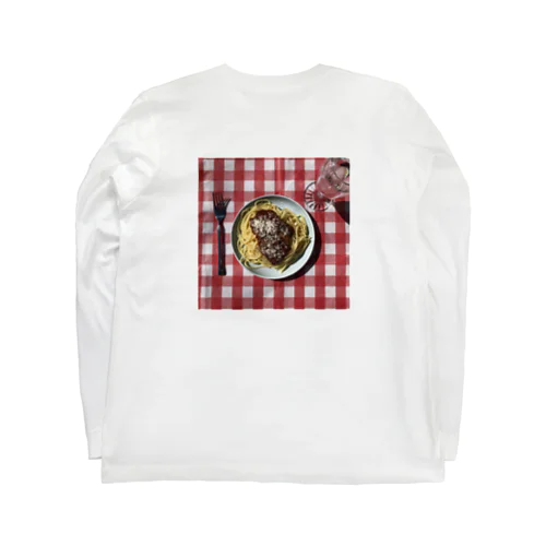 晴れた日のパスタランチ Long Sleeve T-Shirt