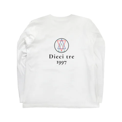 Dieci tre　黒ロゴ Long Sleeve T-Shirt