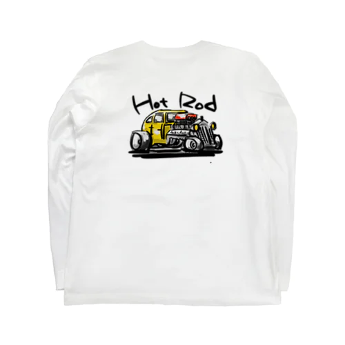 スタジオばんや　ホットロッド　両面 Long Sleeve T-Shirt