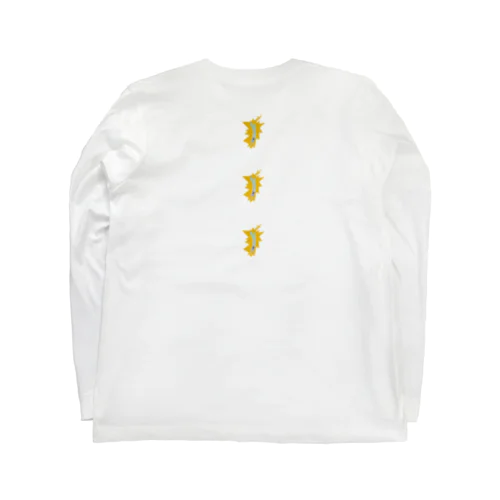 カミナリに打たれたネギヘッドくん Long Sleeve T-Shirt