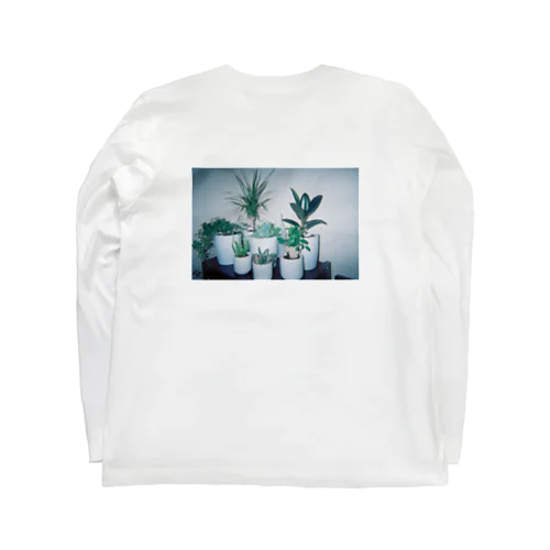 植物 ロングスリーブTシャツ