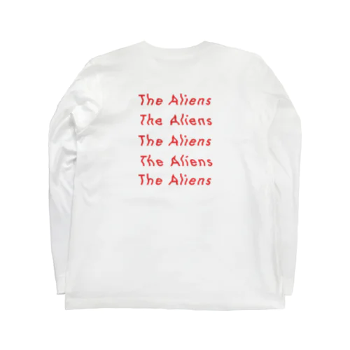 The Aliens ロンTee 【RED】 롱 슬리브 티셔츠