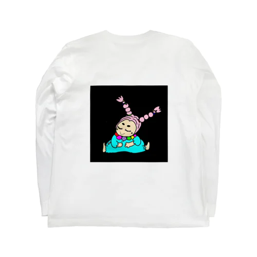 女の子の絵 Long Sleeve T-Shirt