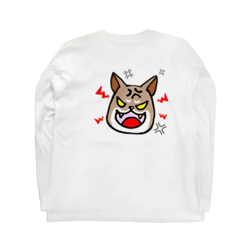 笑う＆怒れる柴犬さん Long Sleeve T-Shirt